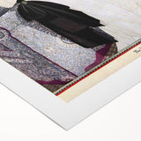 Vintage Vogue Cover Art - Elegant Retro Fashion Illustration Print