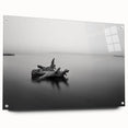 Minimalist Driftwood Motion Photography – Black & White Wall Art