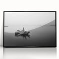 Minimalist Driftwood Motion Photography – Black & White Wall Art