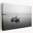 Minimalist Driftwood Motion Photography – Black & White Wall Art