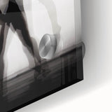 Layered Motion – Minimalist Emotive Figure Wall Art Print