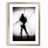 Layered Motion – Minimalist Emotive Figure Wall Art Print