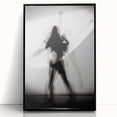 Layered Motion – Minimalist Emotive Figure Wall Art Print