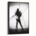 Layered Motion – Minimalist Emotive Figure Wall Art Print
