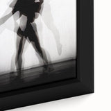 Layered Motion – Minimalist Emotive Figure Wall Art Print