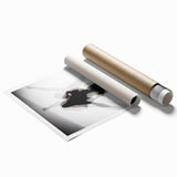 Layered Motion – Minimalist Emotive Figure Wall Art Print