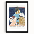 Elegant Art Deco Wall Art – Fashionable Hat Designs from 1921