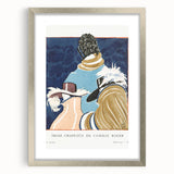 Elegant Art Deco Wall Art – Fashionable Hat Designs from 1921