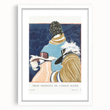 Elegant Art Deco Wall Art – Fashionable Hat Designs from 1921