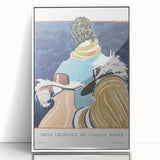 Elegant Art Deco Wall Art – Fashionable Hat Designs from 1921