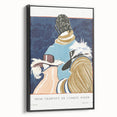 Elegant Art Deco Wall Art – Fashionable Hat Designs from 1921