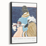 Elegant Art Deco Wall Art – Fashionable Hat Designs from 1921
