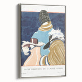 Elegant Art Deco Wall Art – Fashionable Hat Designs from 1921