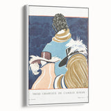 Elegant Art Deco Wall Art – Fashionable Hat Designs from 1921