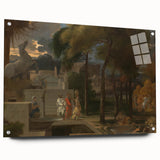 Baroque and Rococo Wall Art – Classic Antique Print for Elegant Décor