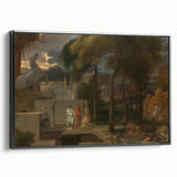 Baroque and Rococo Wall Art – Classic Antique Print for Elegant Décor