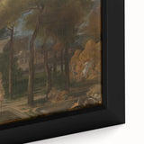 Baroque and Rococo Wall Art – Classic Antique Print for Elegant Décor