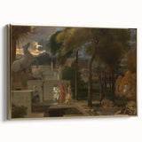 Baroque and Rococo Wall Art – Classic Antique Print for Elegant Décor