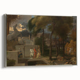 Baroque and Rococo Wall Art – Classic Antique Print for Elegant Décor