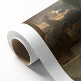 Baroque and Rococo Wall Art – Classic Antique Print for Elegant Décor