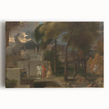 Baroque and Rococo Wall Art – Classic Antique Print for Elegant Décor