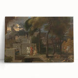 Baroque and Rococo Wall Art – Classic Antique Print for Elegant Décor