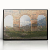 Neoclassical Landscape Art Print - Colosseum View by Eckersberg