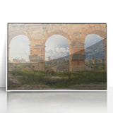 Neoclassical Landscape Art Print - Colosseum View by Eckersberg