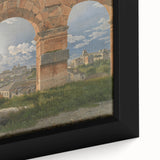 Neoclassical Landscape Art Print - Colosseum View by Eckersberg