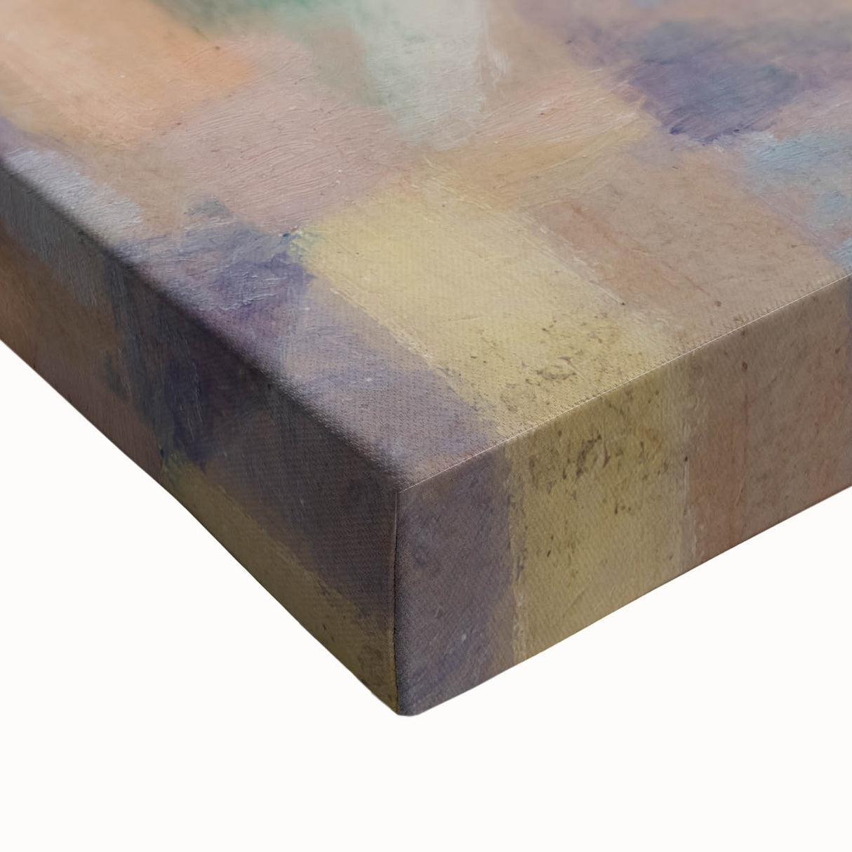 Abstract Geometric Cubism Art - Vibrant Modern Cubist Wall Decor