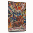 Vibrant Expressionist Scene – Modern Abstract Canvas Wall Art
