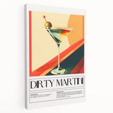 Large stretched canvas featuring a colorful assortment of fruits and vegetables, ideal for kitchen wall art.