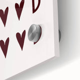 Large abstract wall art in vibrant colors on acrylic glass, depicting culinary themes, suitable for dining room decor.