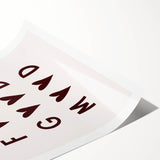 Extra large rolled print featuring line art flowers in black and white, ideal for large living room wall art.