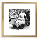 Extra large abstract art print featuring textured swirls in gold and white, framed, ideal for living room decor.