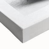 Large art of a black and white landscape painting on stretched canvas, ideal for bedroom wall decor.