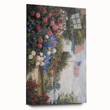 Patriotic Garden Scene - 4th of July Wall Art