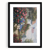 Patriotic Garden Scene - 4th of July Wall Art