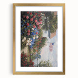 Patriotic Garden Scene - 4th of July Wall Art