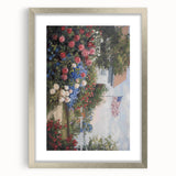 Patriotic Garden Scene - 4th of July Wall Art