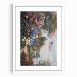 Patriotic Garden Scene - 4th of July Wall Art