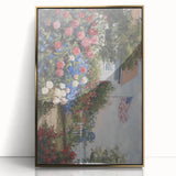 Patriotic Garden Scene - 4th of July Wall Art