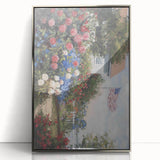 Patriotic Garden Scene - 4th of July Wall Art