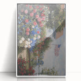 Patriotic Garden Scene - 4th of July Wall Art