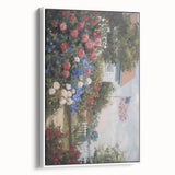 Patriotic Garden Scene - 4th of July Wall Art