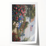 Patriotic Garden Scene - 4th of July Wall Art