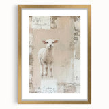 Charming Lamb - Easter Wall Art, Easter Canvas Prints, Home Decor