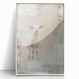Charming Lamb - Easter Wall Art, Easter Canvas Prints, Home Decor