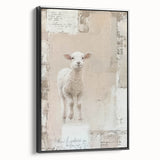Charming Lamb - Easter Wall Art, Easter Canvas Prints, Home Decor