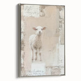 Charming Lamb - Easter Wall Art, Easter Canvas Prints, Home Decor